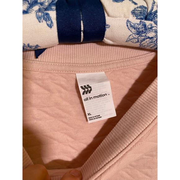 All in motion Crewneck Womens Ladies Quilted Sweater SZ XL - Picture 4 of 4